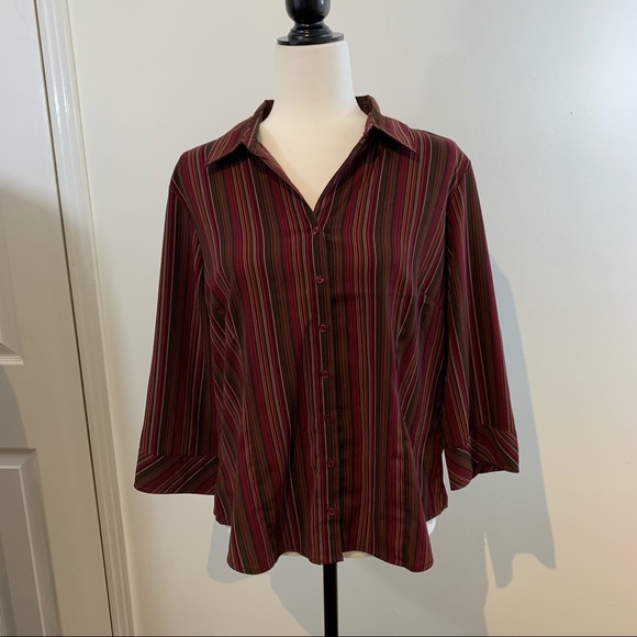 Striped Blouse - Picture 2 of 9